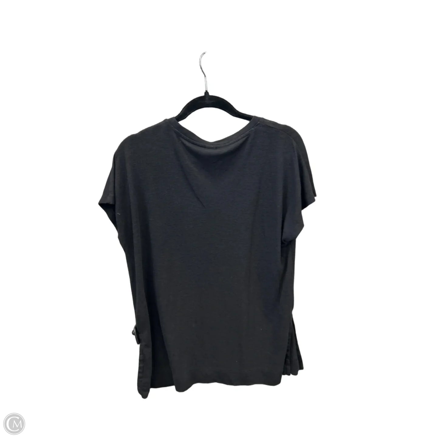 Top Short Sleeve Basic By Old Navy In Black, Size: Xs