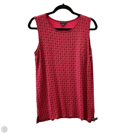 Top Sleeveless By J. Jill In Red, Size: S