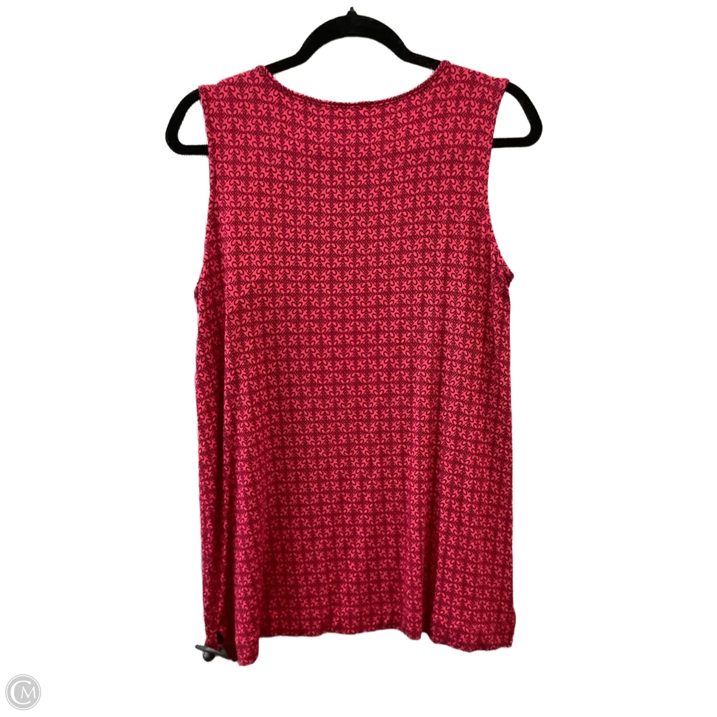 Top Sleeveless By J. Jill In Red, Size: S