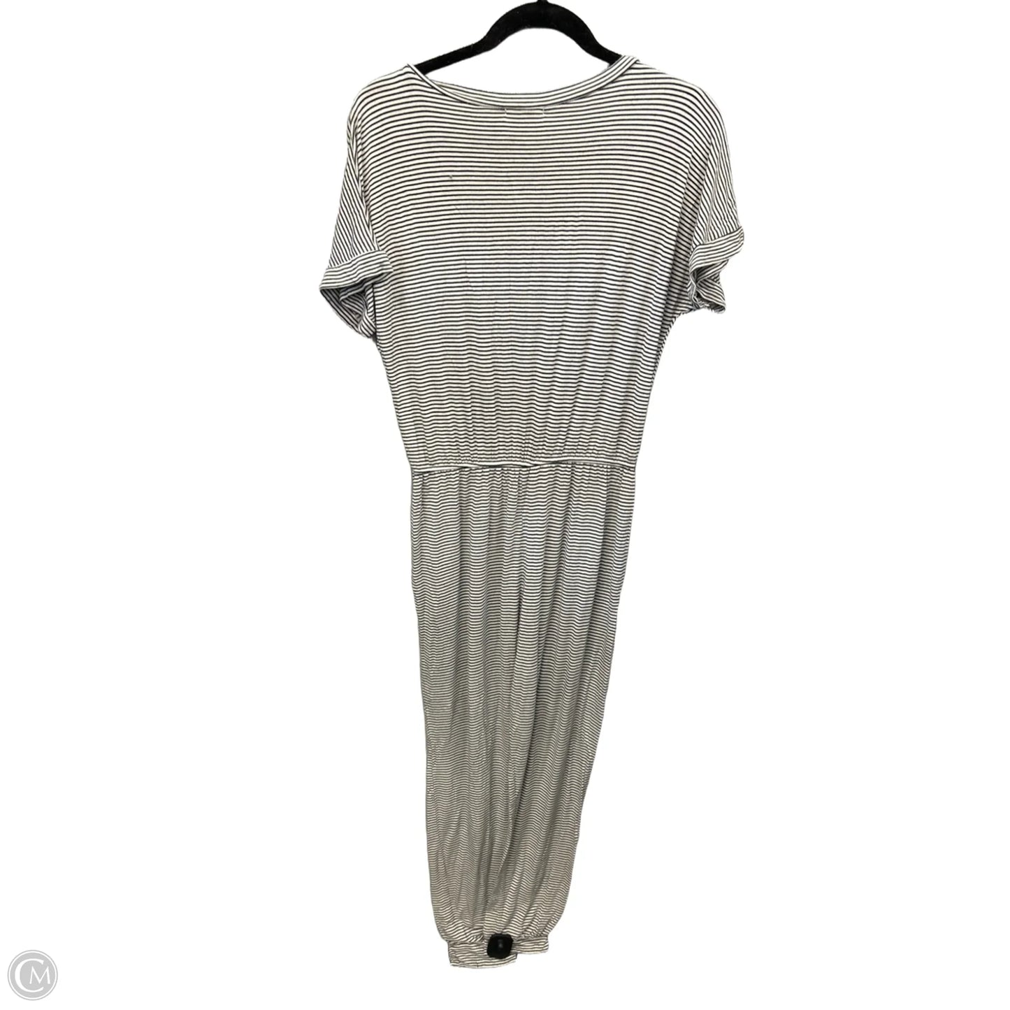 Jumpsuit By Pink Lily In Striped Pattern, Size: Xl