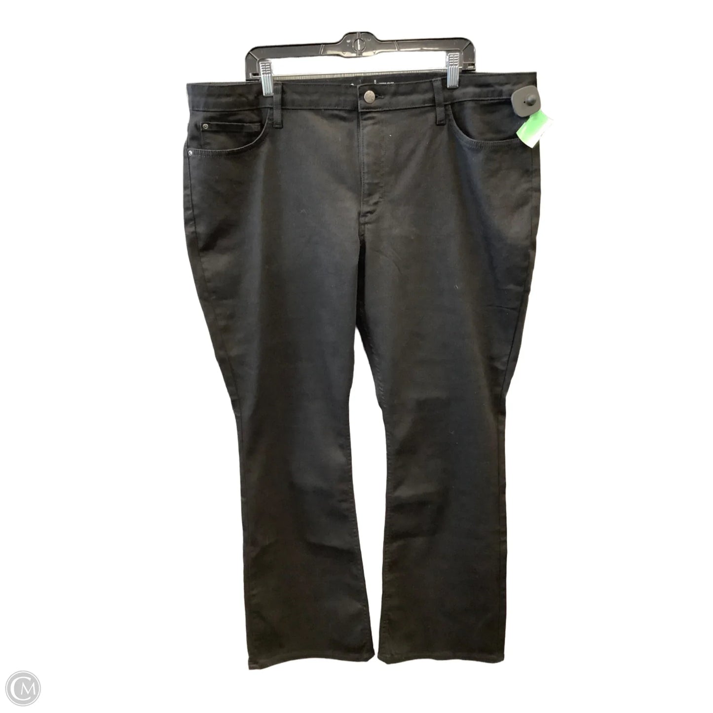 Jeans Boot Cut By Lee In Black, Size: 22