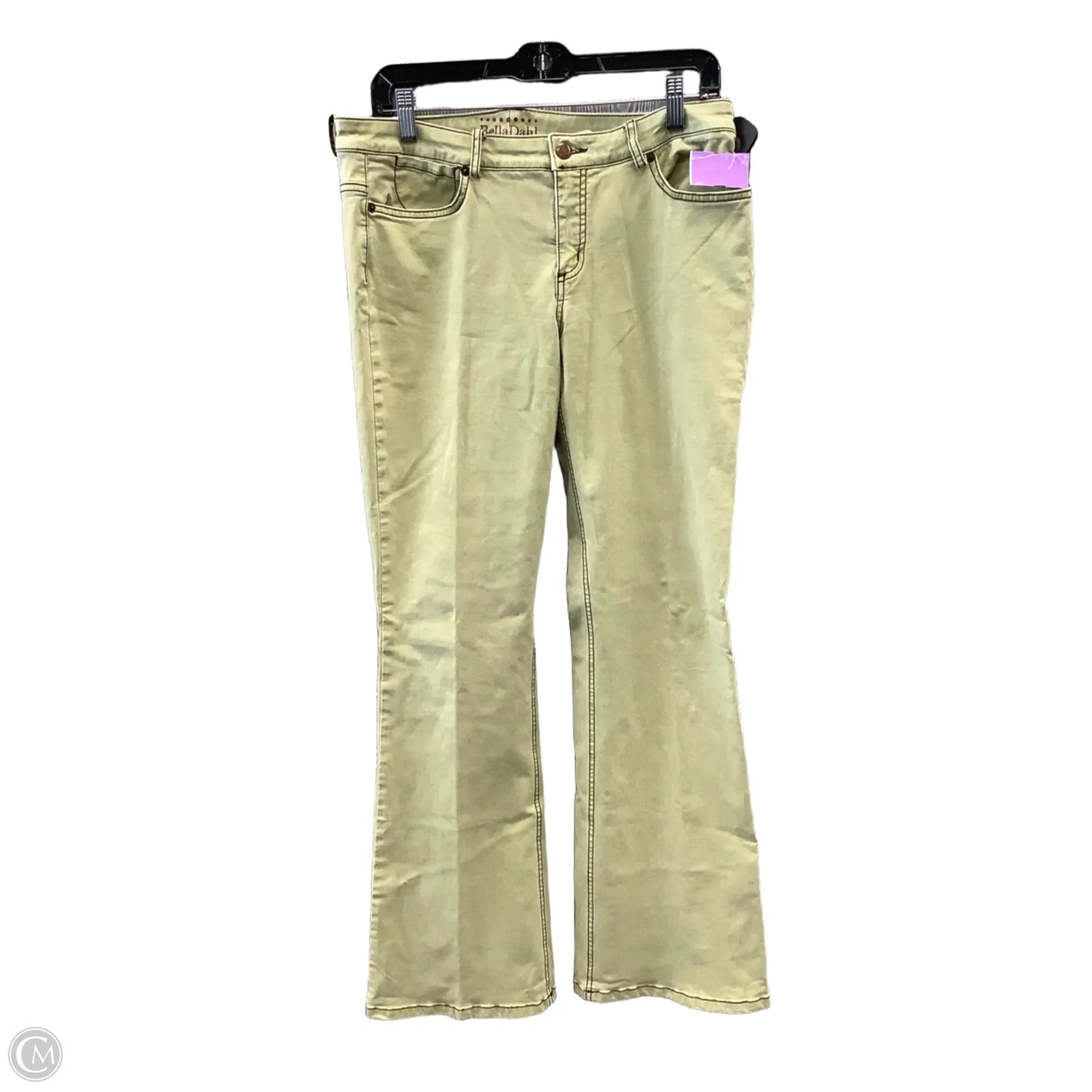 Jeans Boot Cut By Bella Dahl In Green, Size: 10