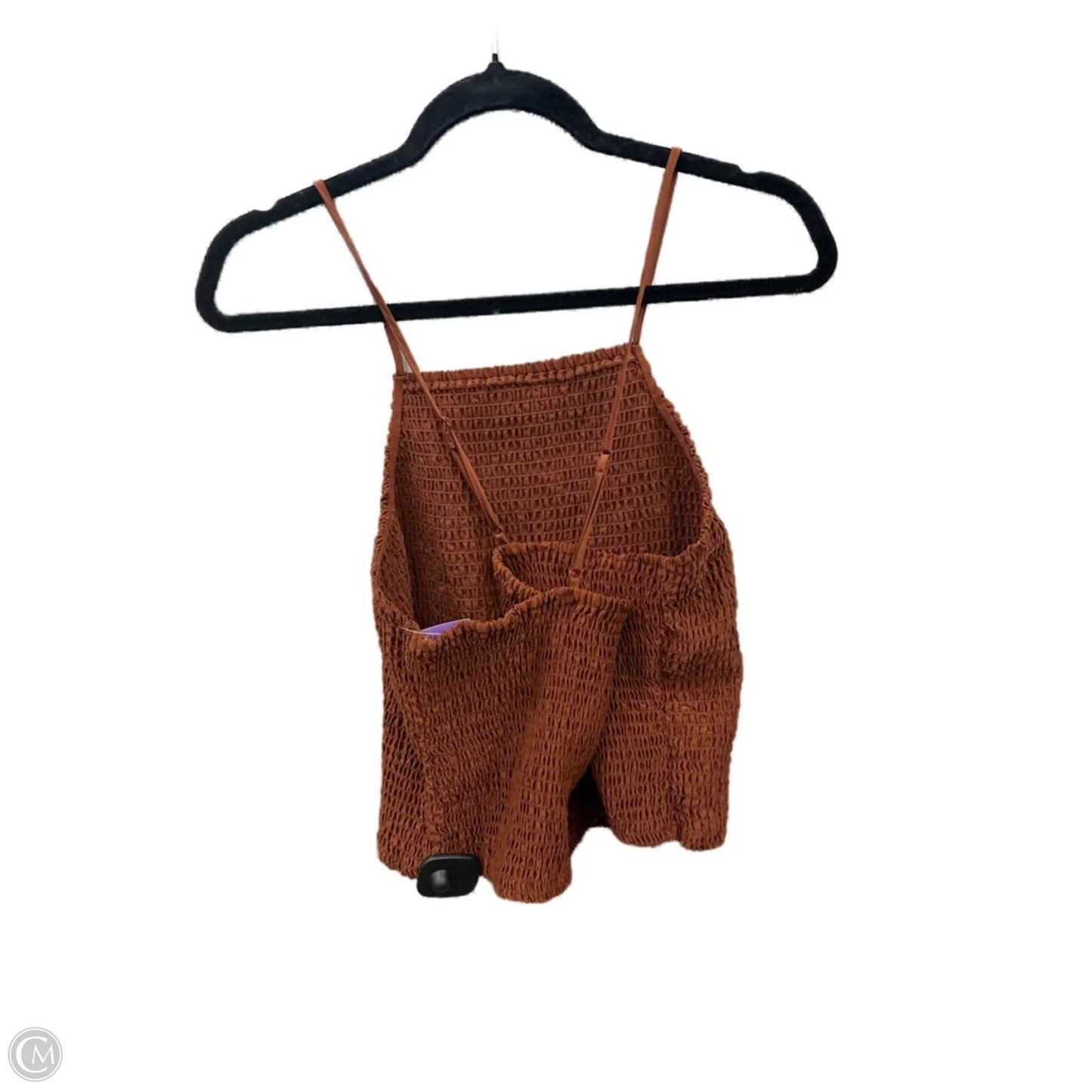 Top Sleeveless By A New Day In Brown, Size: Xl