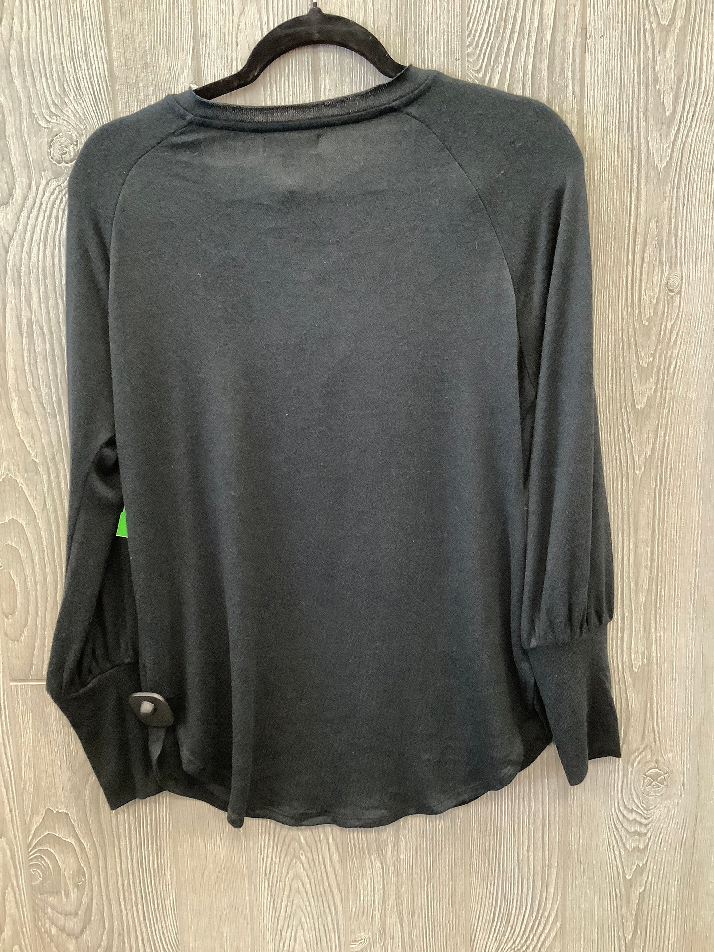 Top Long Sleeve By Knox Rose In Black, Size: Xs