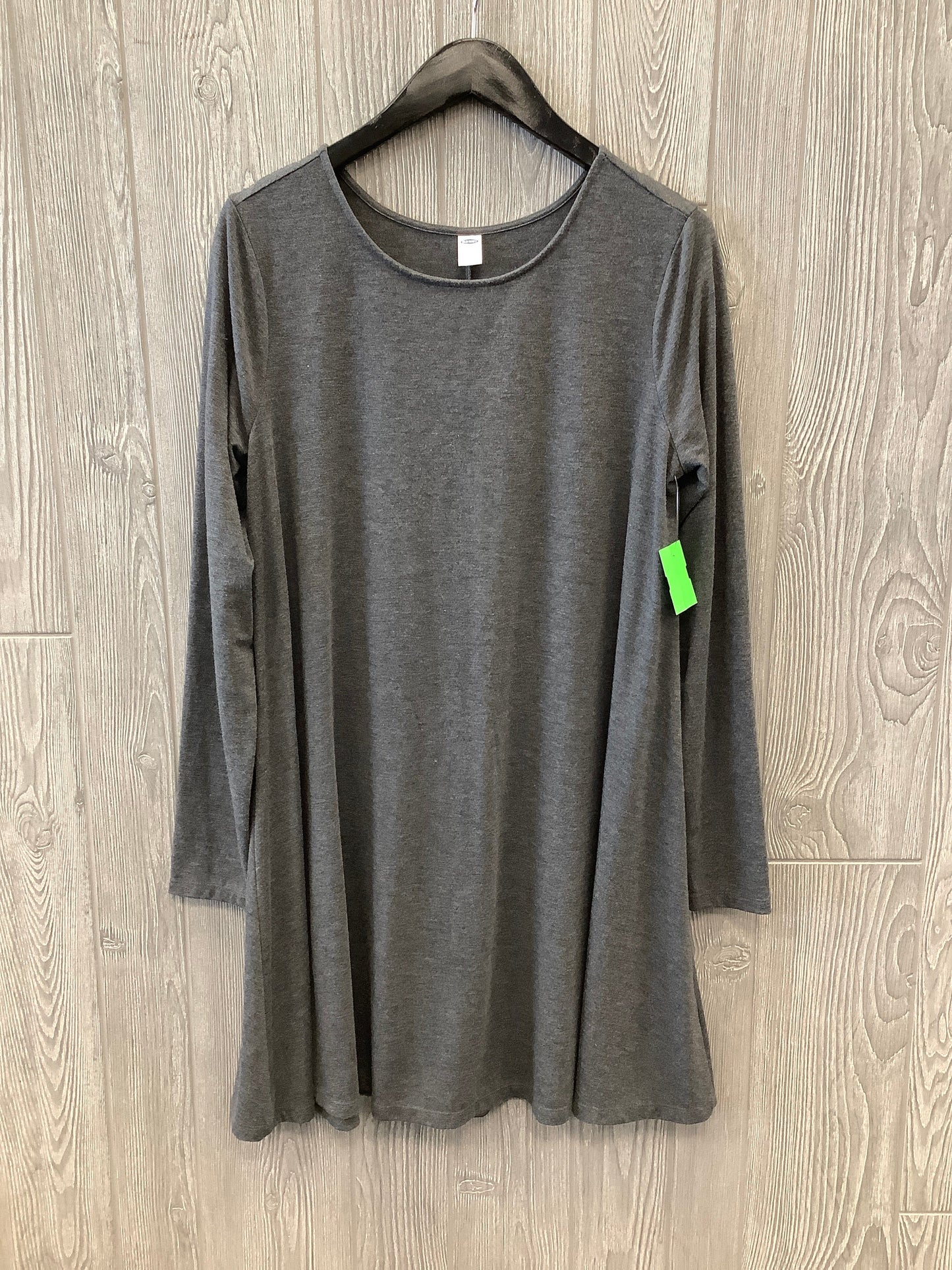 Grey Dress Casual Midi Old Navy, Size L