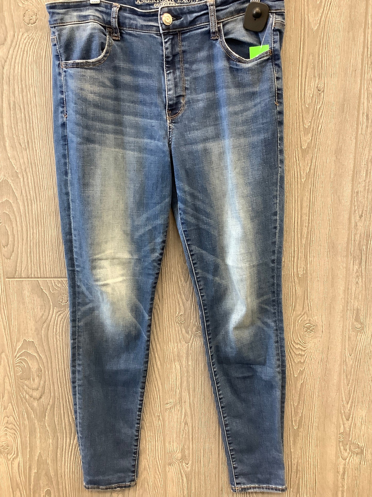 Jeans Skinny By American Eagle  Size: 14