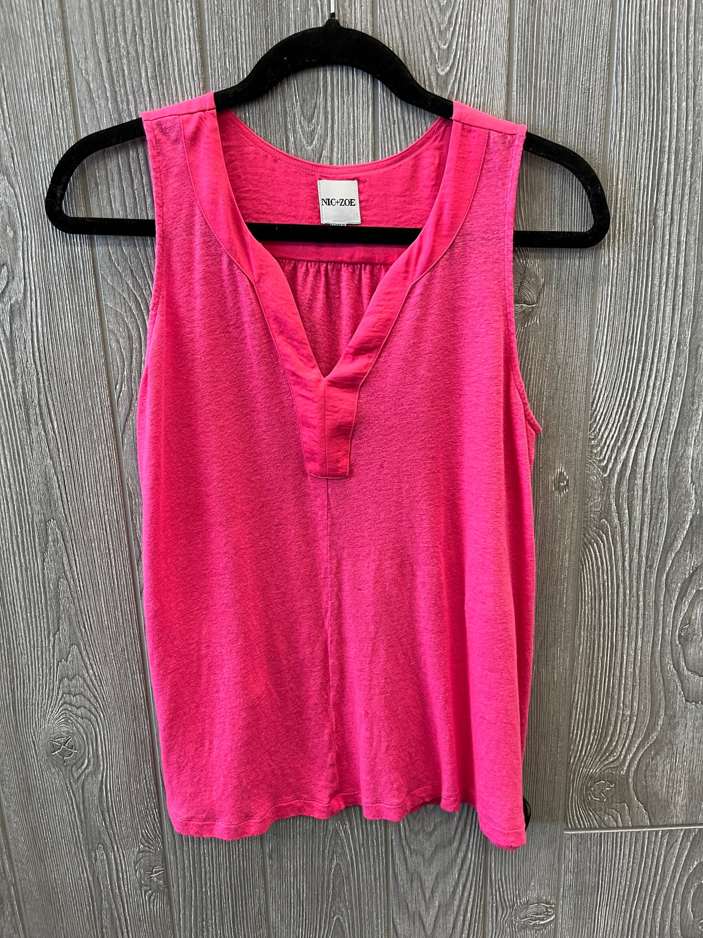 Pink Top Sleeveless Nic + Zoe, Size S