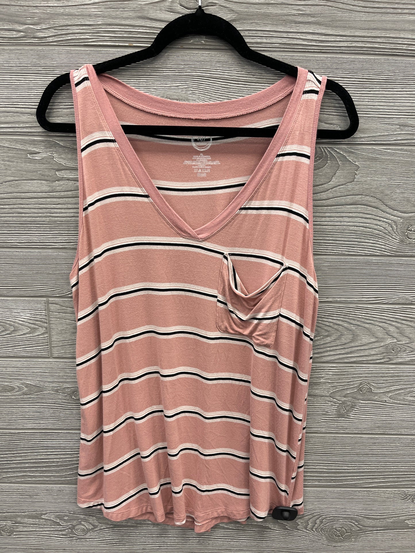 Tank Top By Maurices In Striped Pattern, Size: Xl