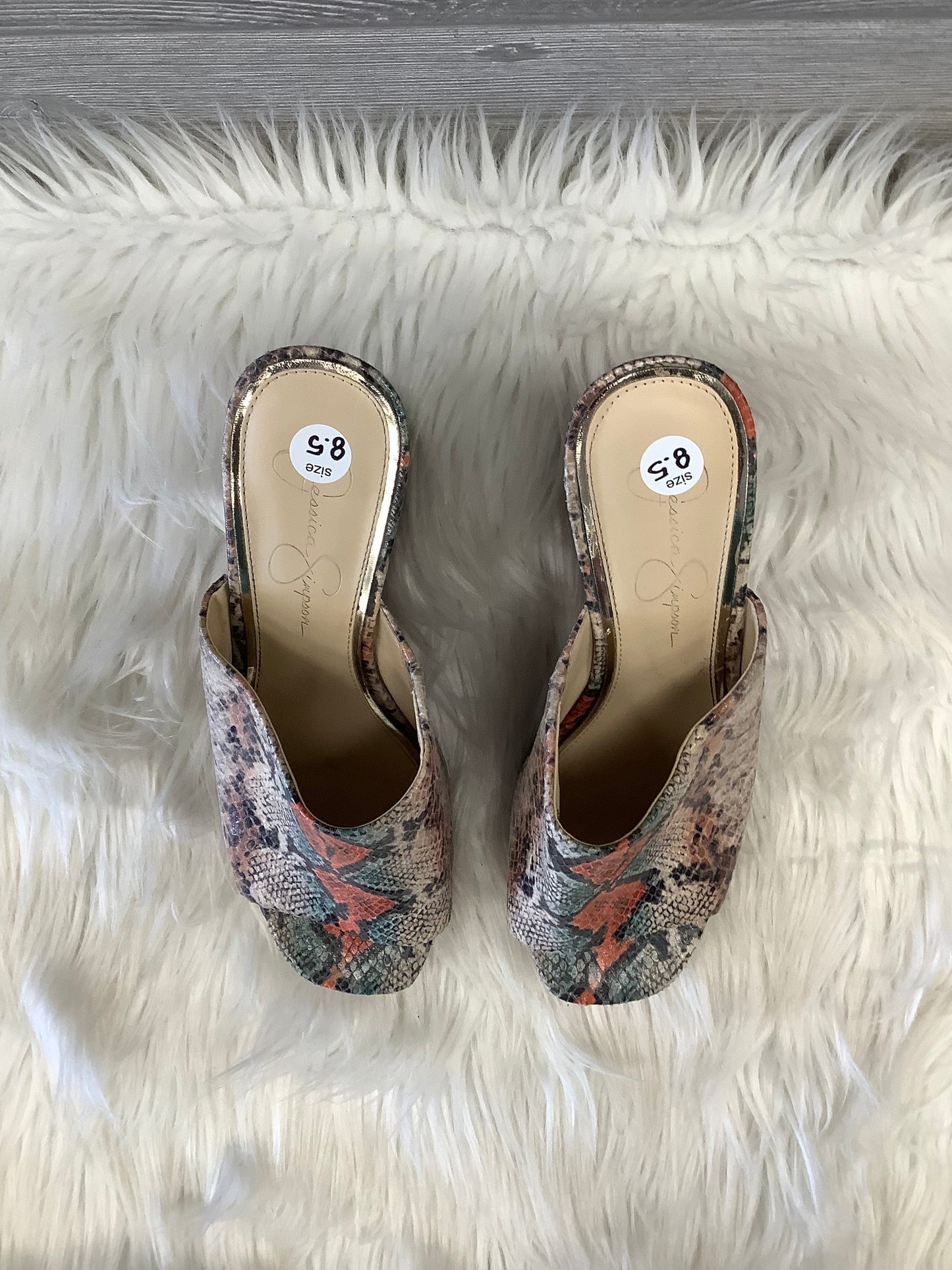 Shoes Heels Platform By Jessica Simpson  Size: 8.5