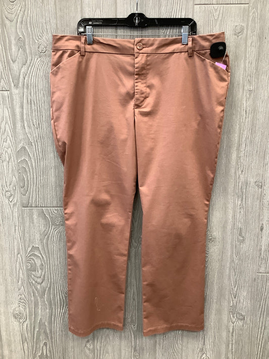 Pants Chinos & Khakis By Lee In Mauve, Size: 18