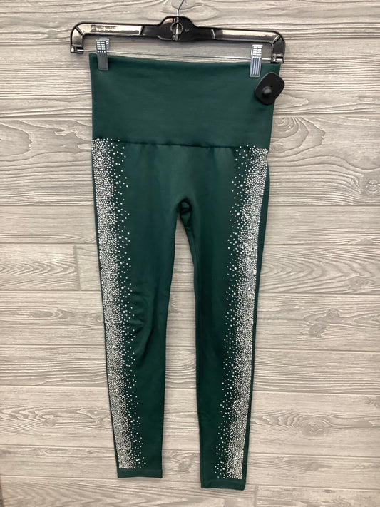 Pants Leggings By Holiday Time In Green, Size: S