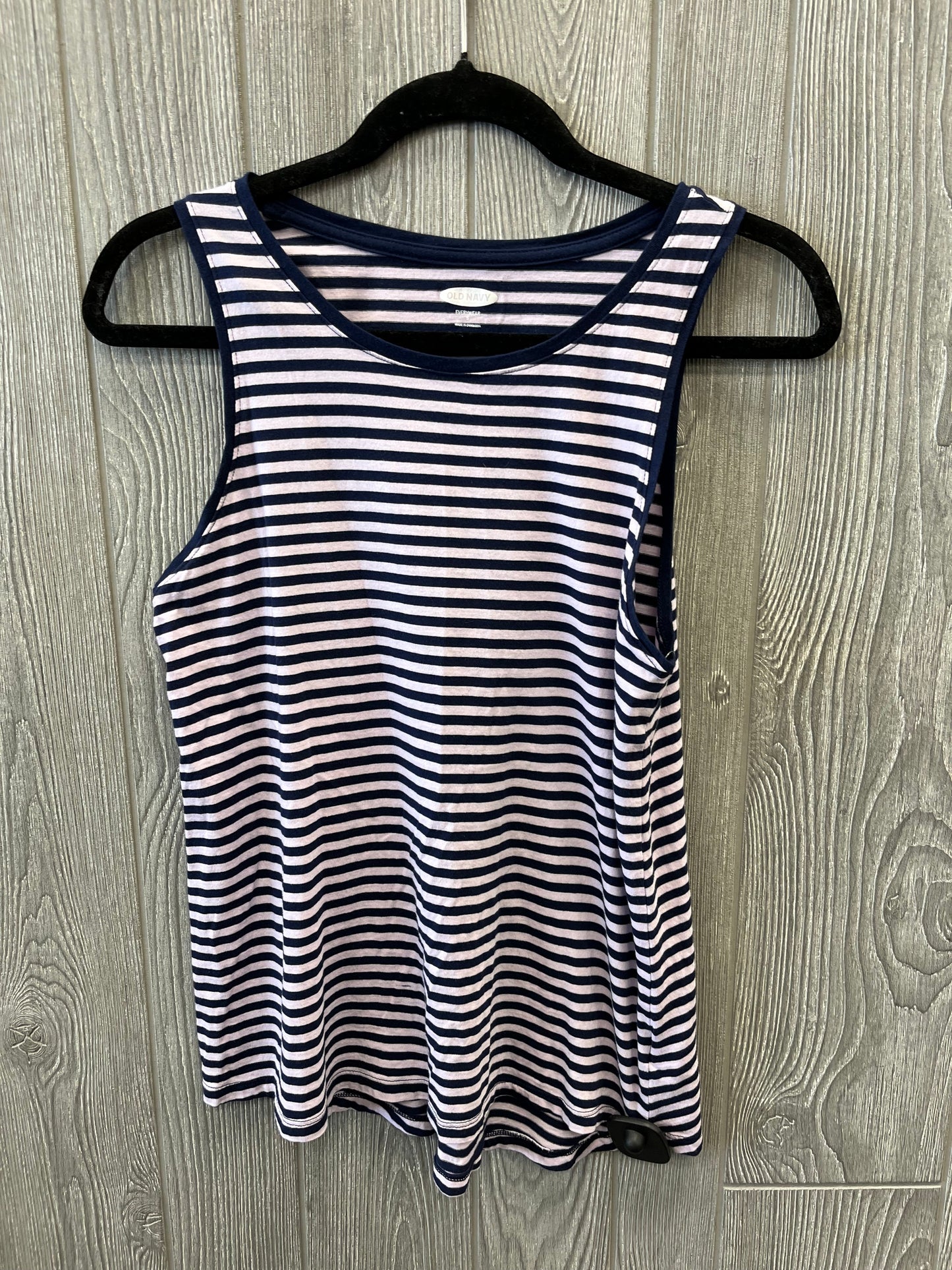 Striped Pattern Top Sleeveless Old Navy, Size S