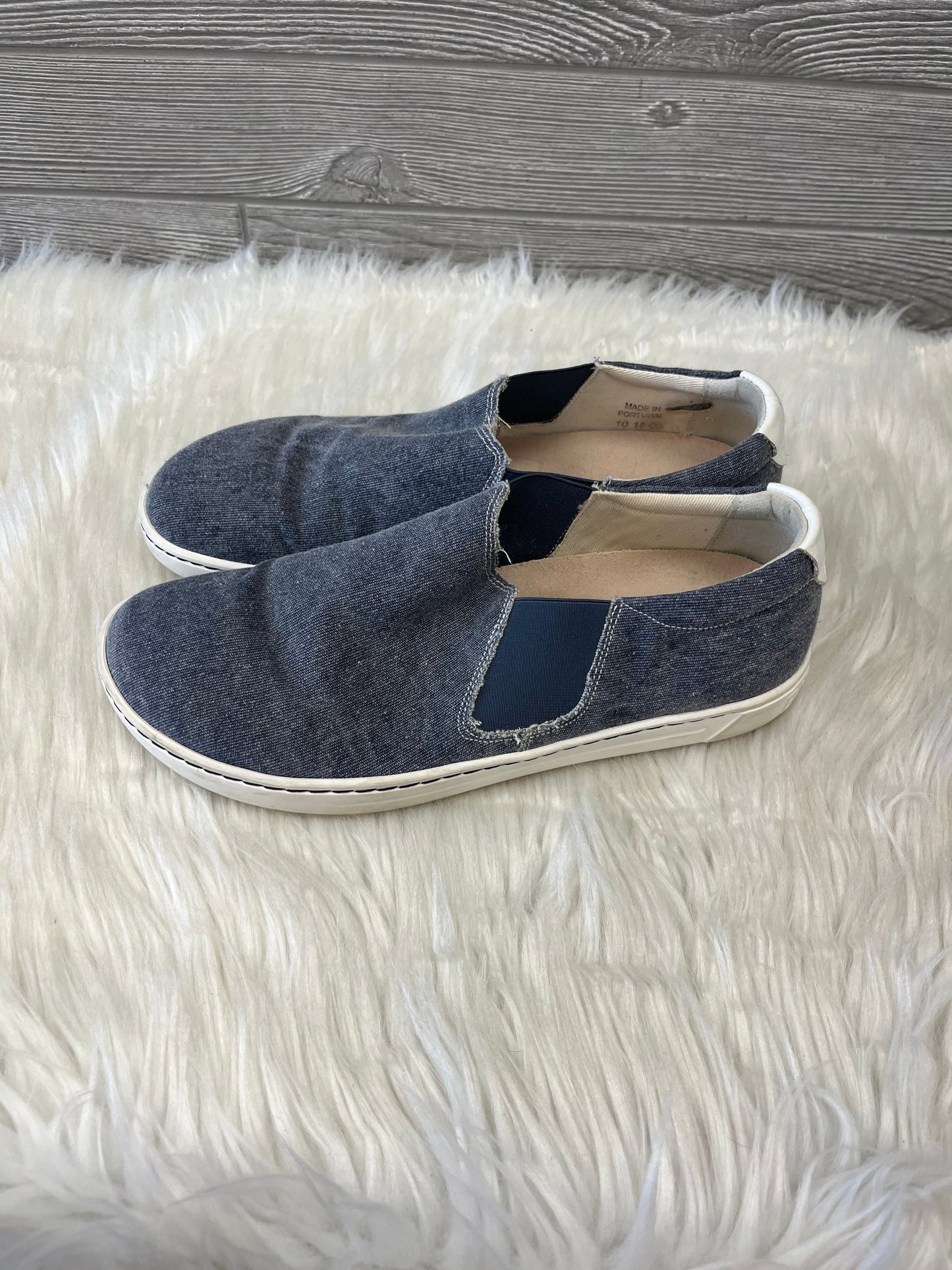 Shoes Flats By Birkenstock In Blue, Size: 8