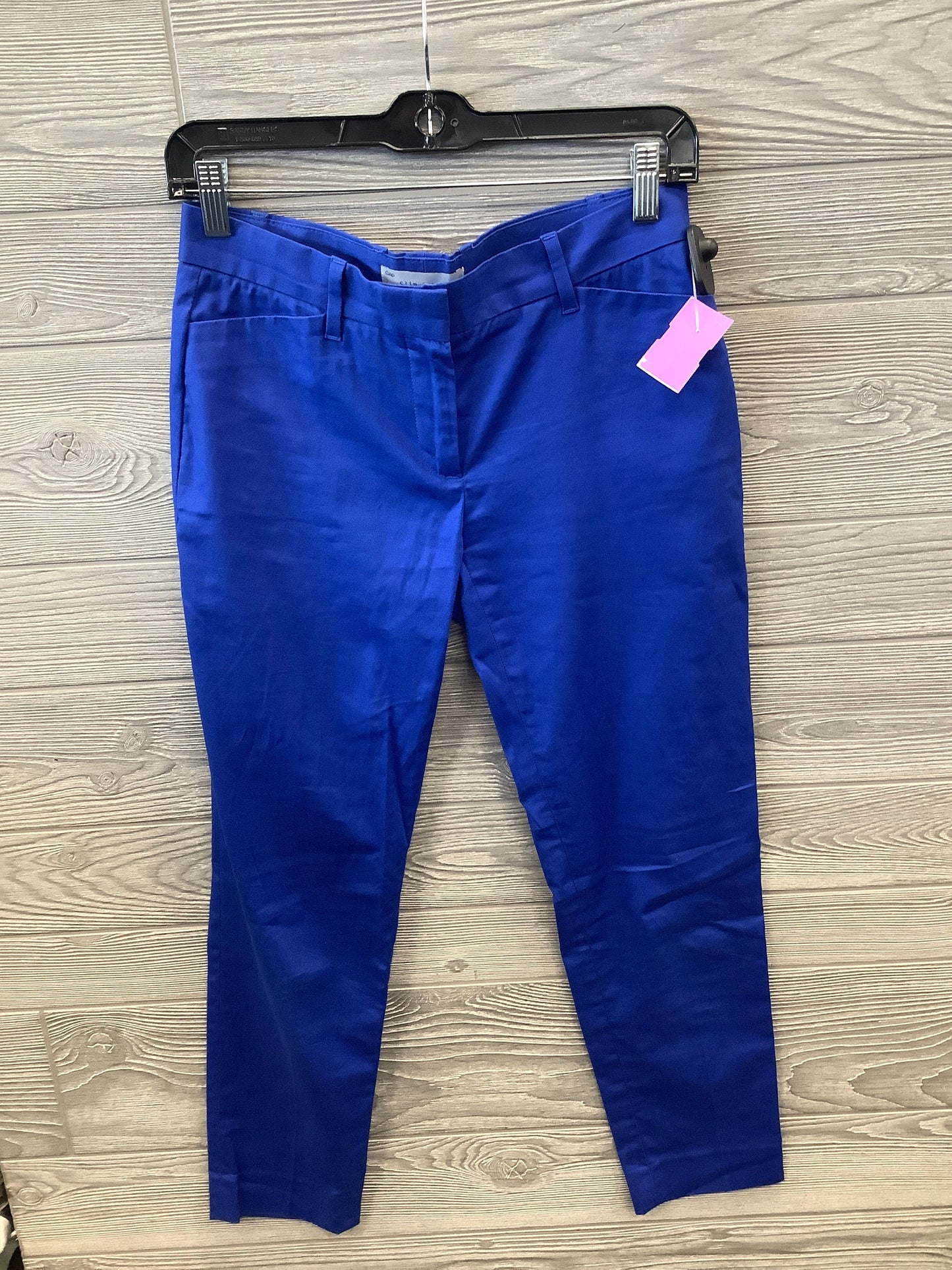 Pants Cropped By Gap In Blue, Size: 0