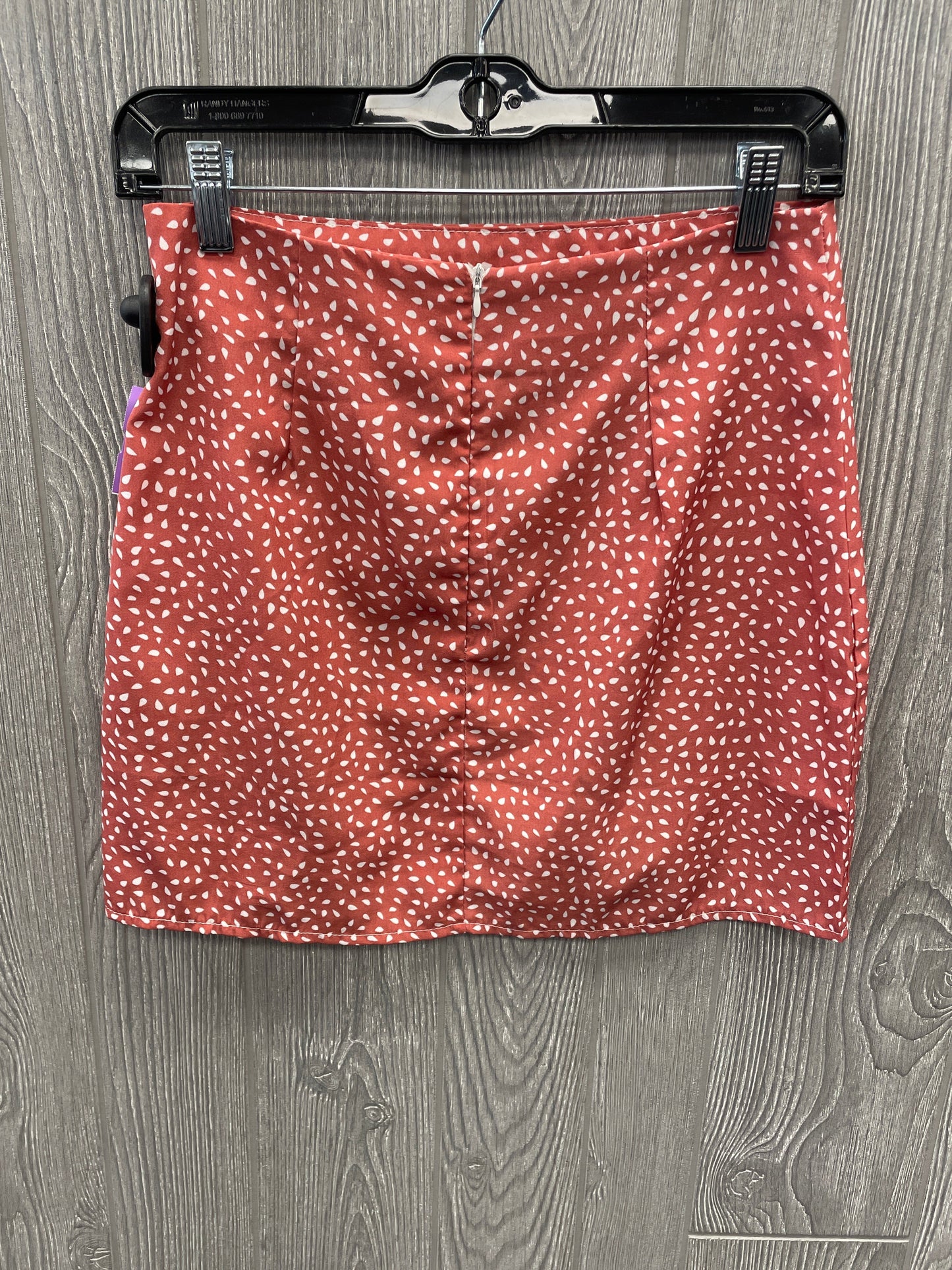 Skirt Midi By Shein In Orange, Size: S