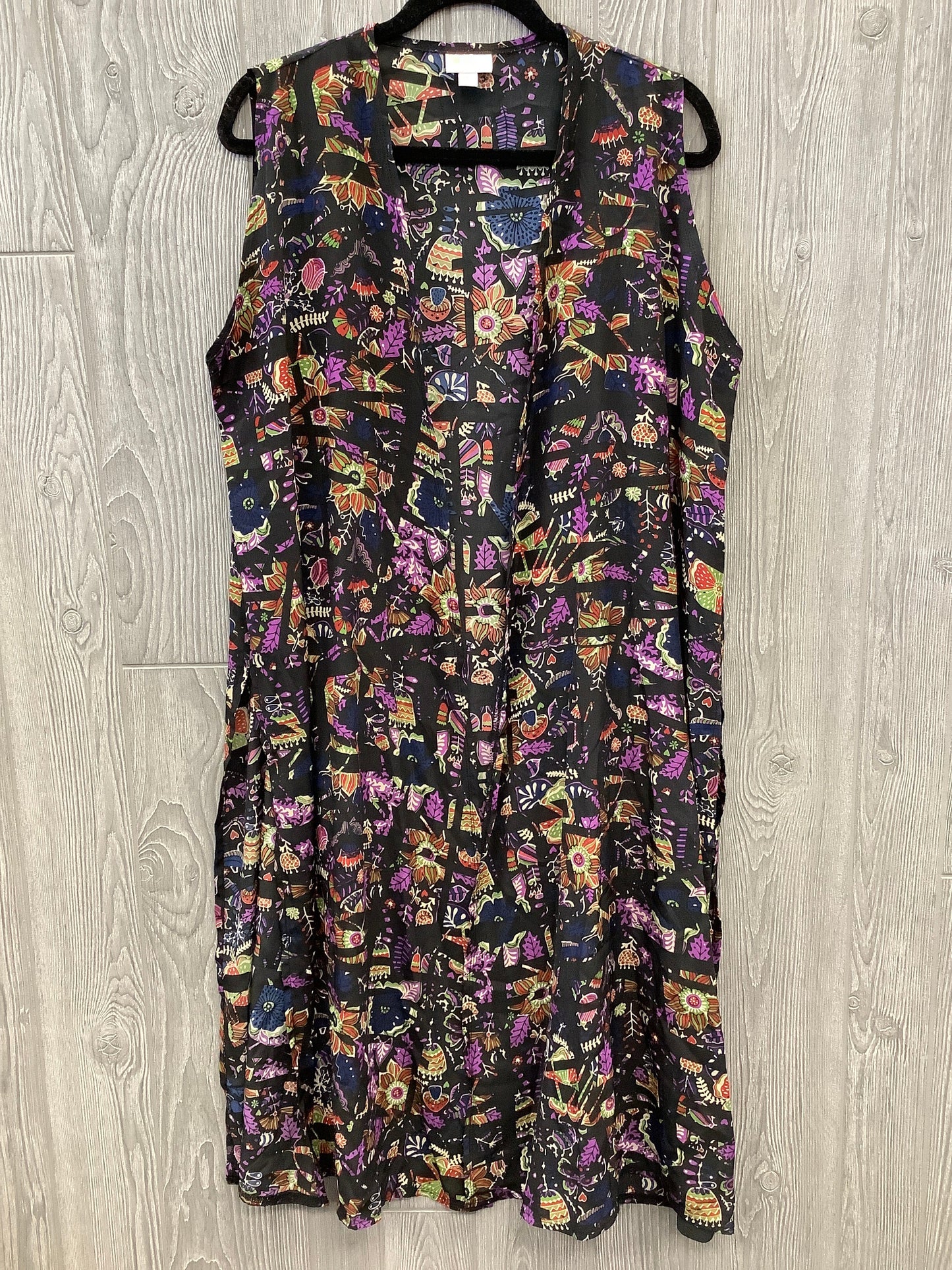 Kimono By Lularoe In Black, Size: L