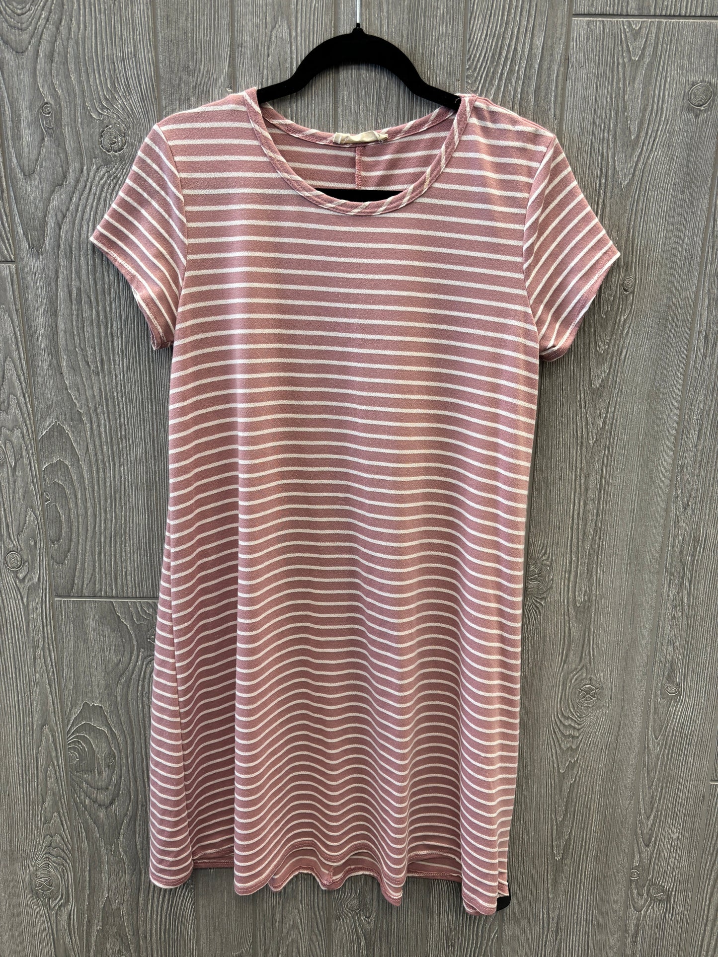 Dress Casual Midi By Clothes Mentor In Striped Pattern, Size: 1x