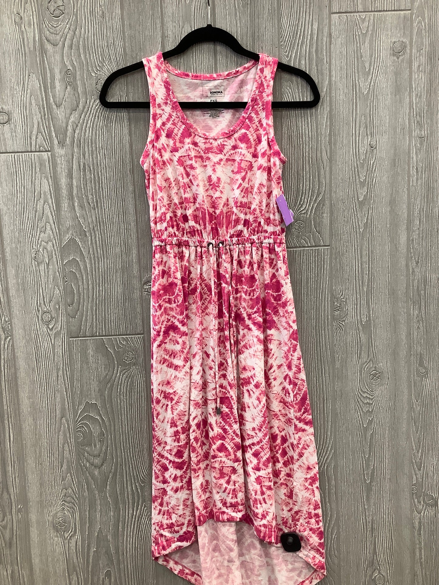 Pink Dress Casual Midi Sonoma, Size S