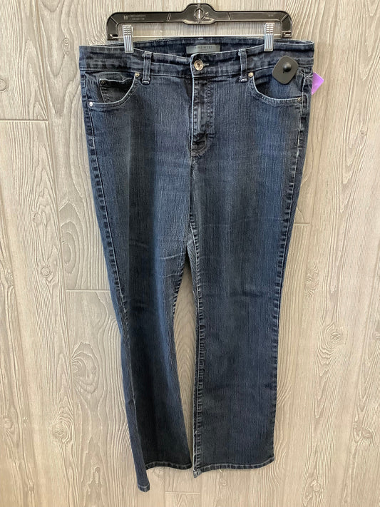 Blue Denim Jeans Straight Nine West, Size 14