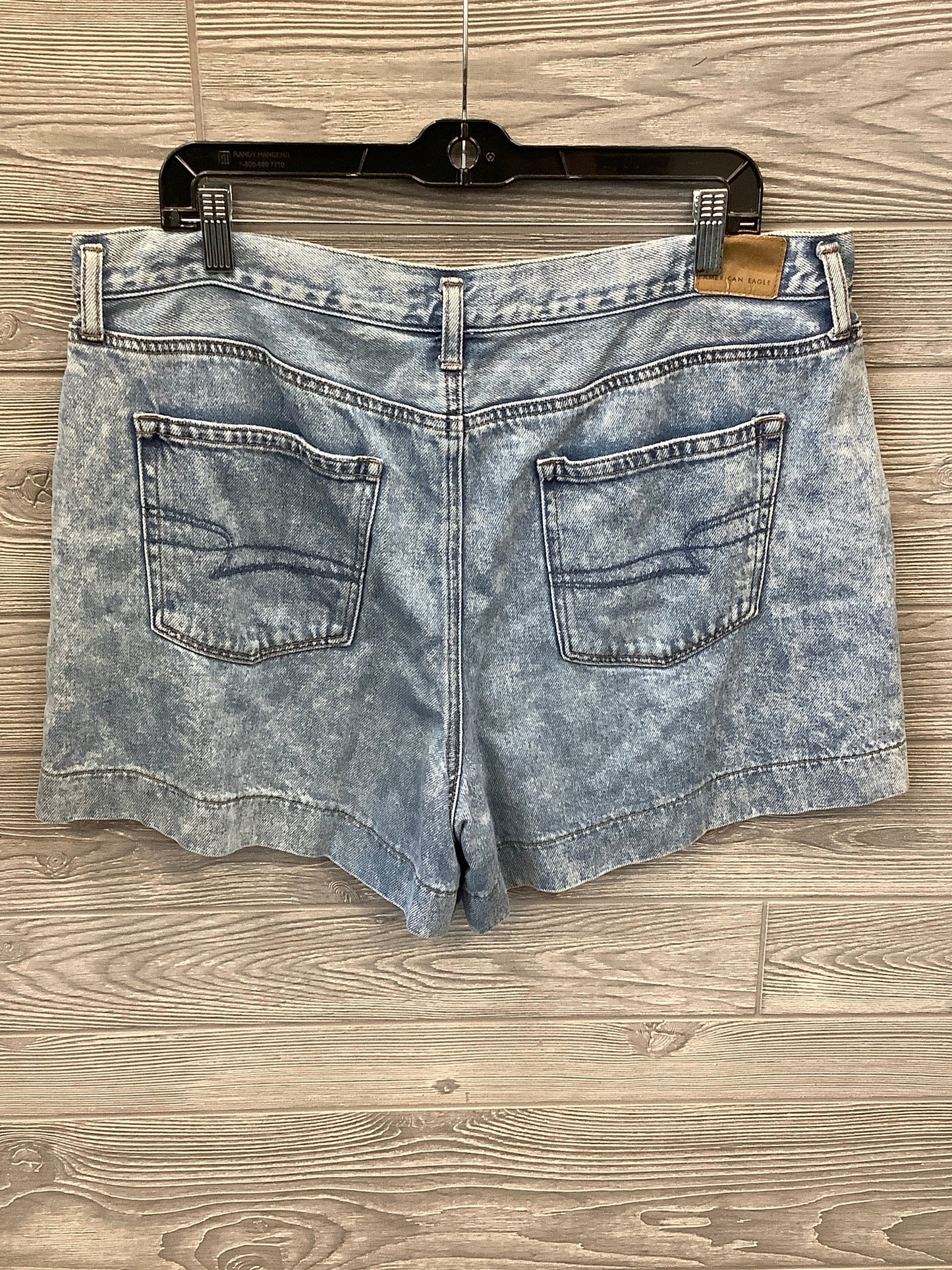 Shorts By American Eagle In Blue Denim, Size: 16