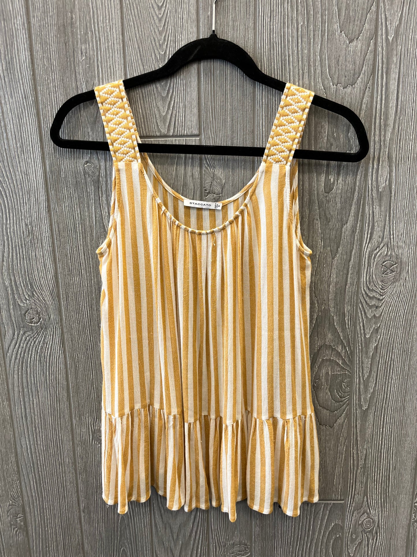 Striped Pattern Top Sleeveless Staccato, Size S