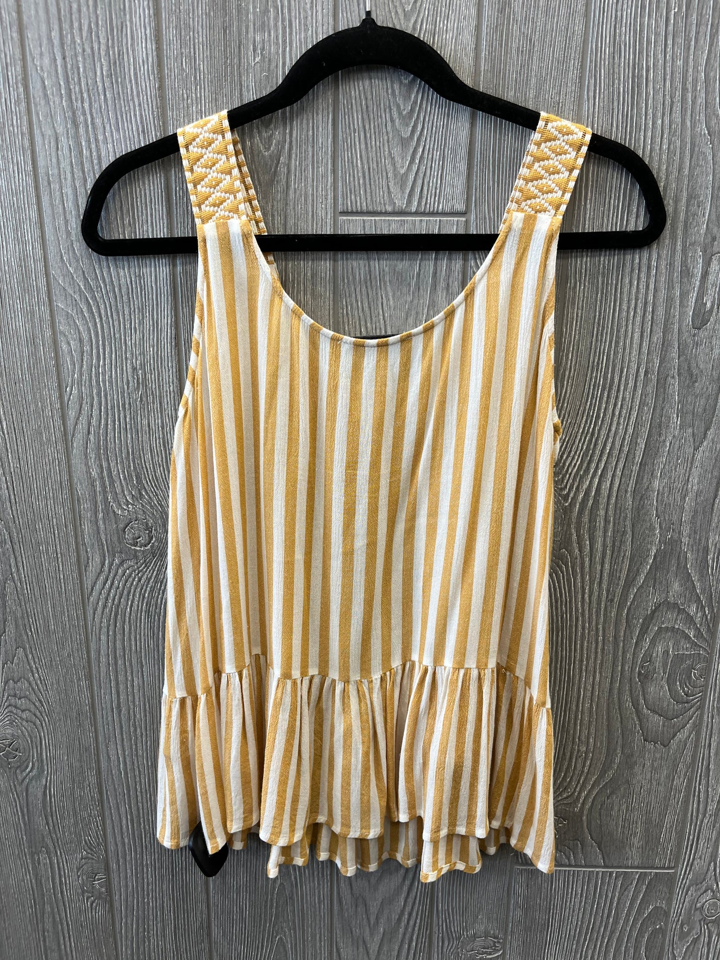 Striped Pattern Top Sleeveless Staccato, Size S
