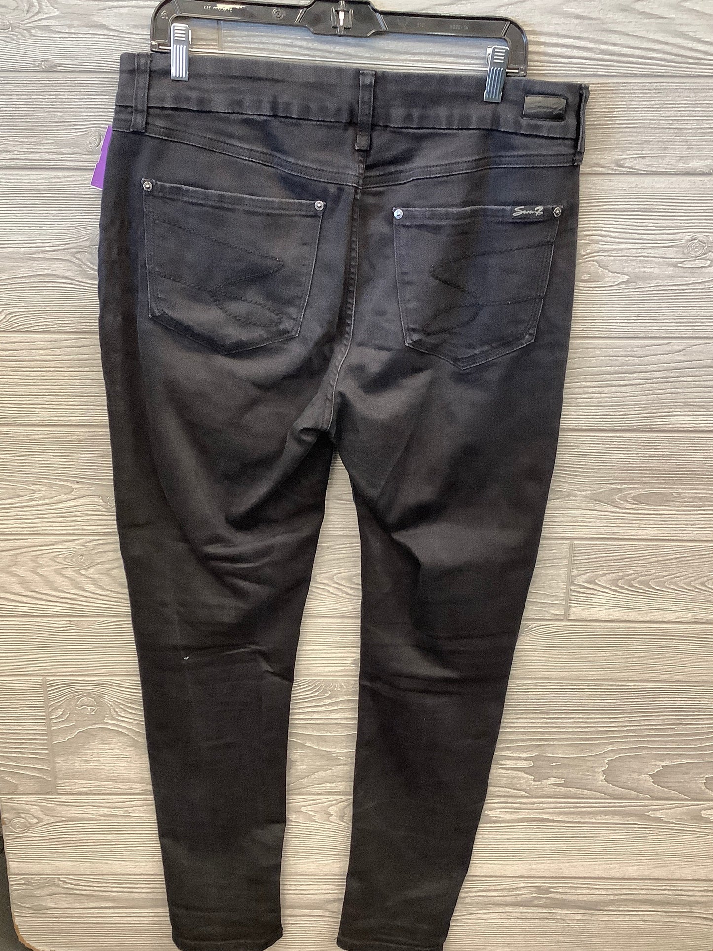 Black Jeans Skinny Seven 7, Size 12