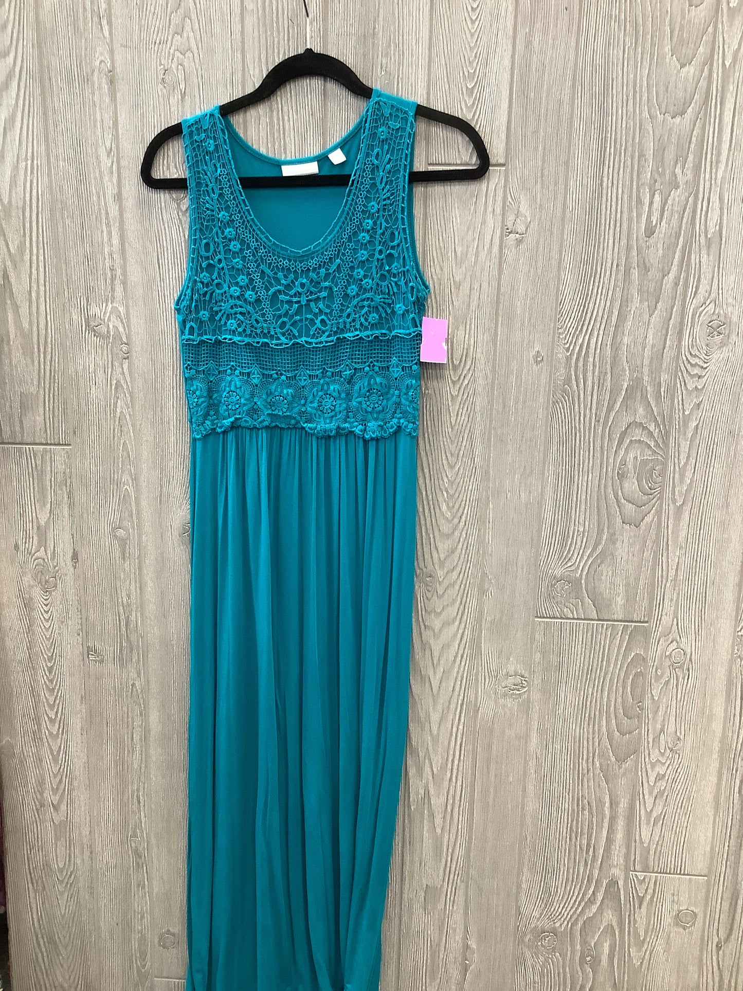 Dress Casual Maxi By New York And Co In Blue, Size: S