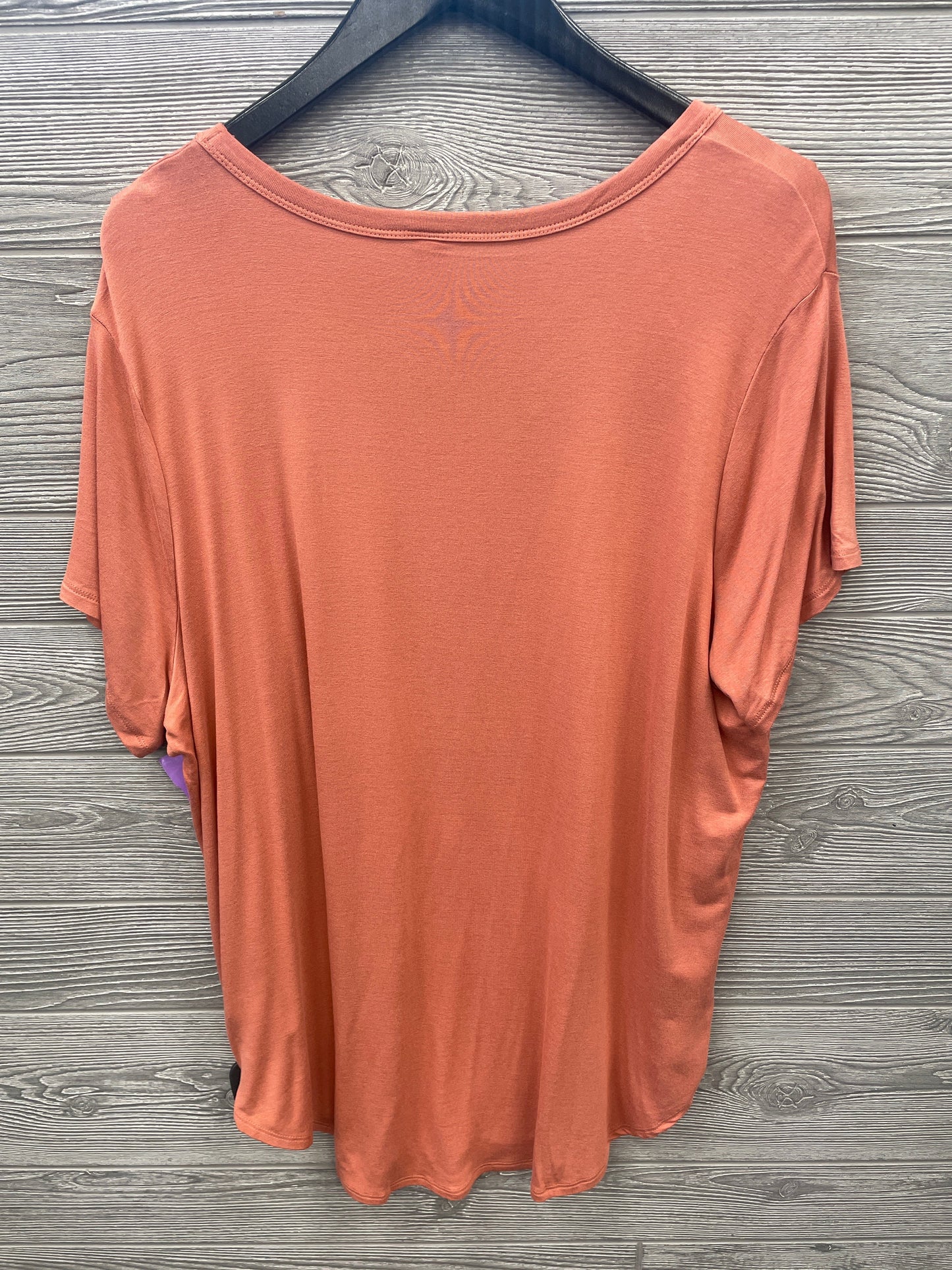 Top Short Sleeve By Old Navy In Orange, Size: L