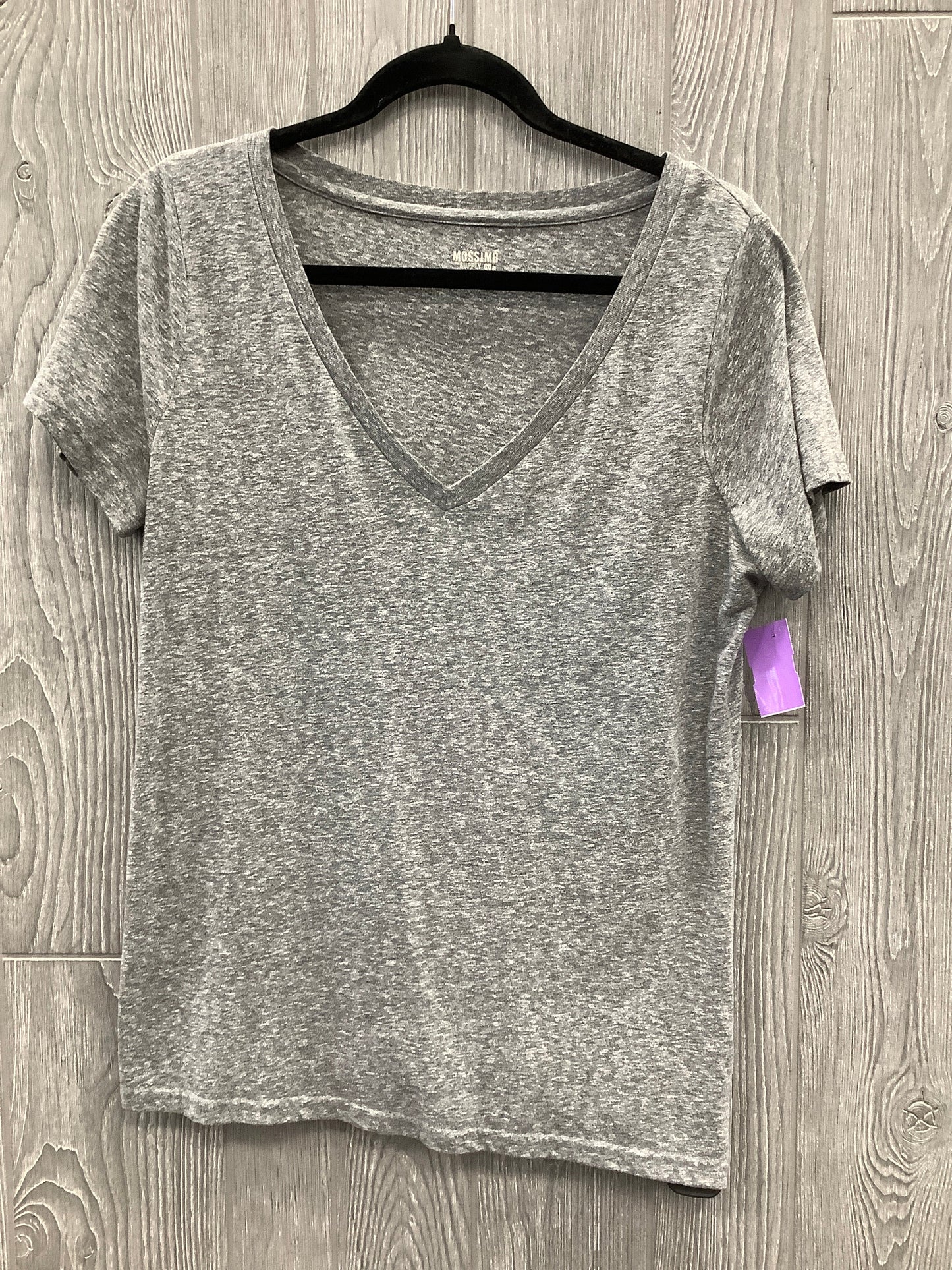 Top Short Sleeve By Mossimo In Grey, Size: Xl