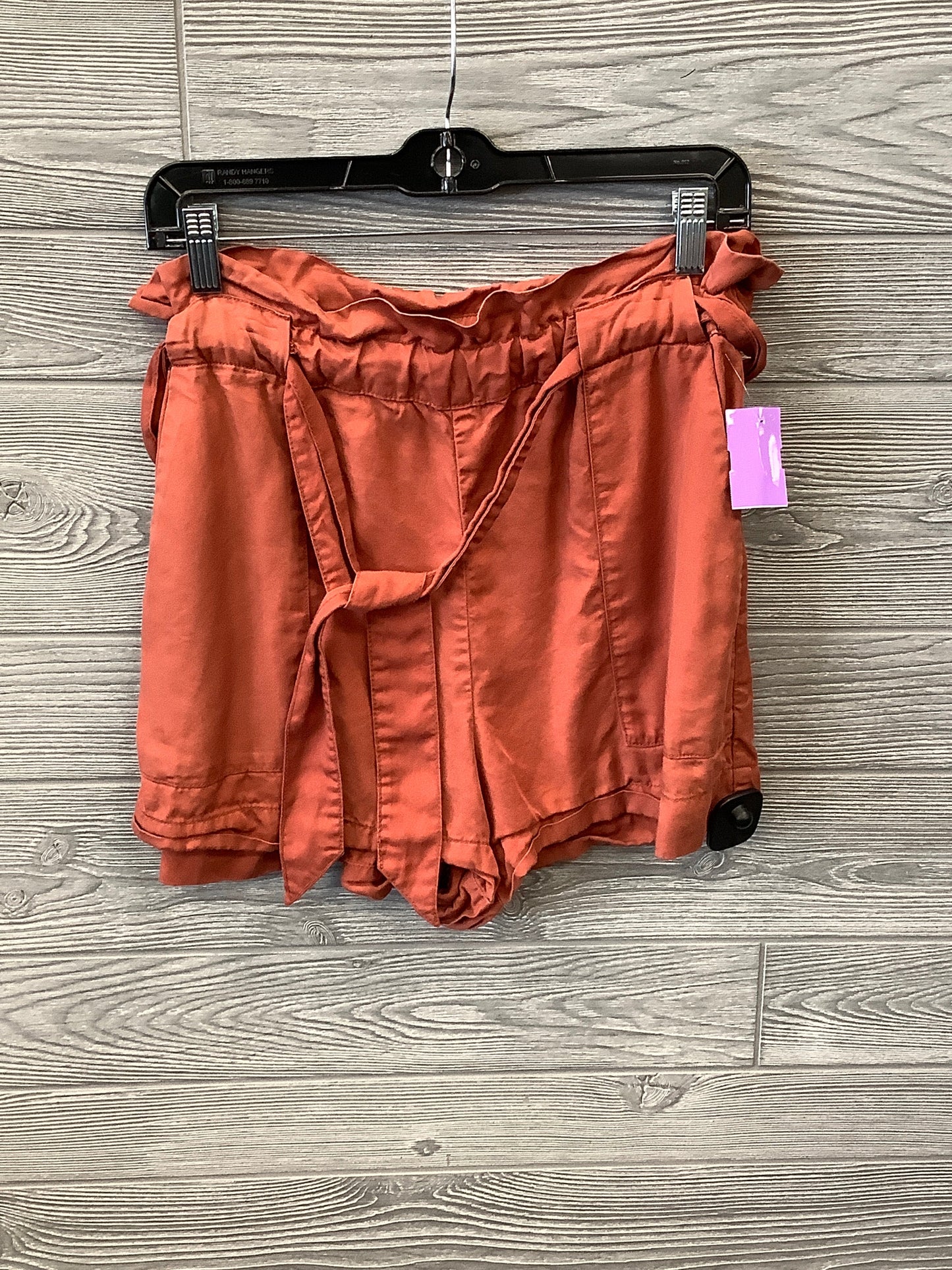 Shorts By H&m In Orange, Size: 8