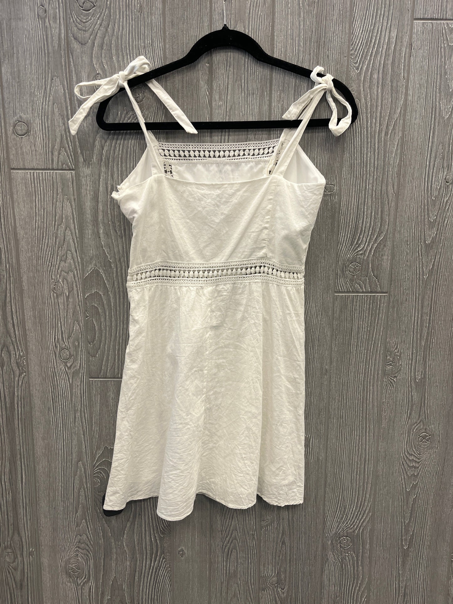 Dress Casual Midi By Forever 21 In White, Size: M