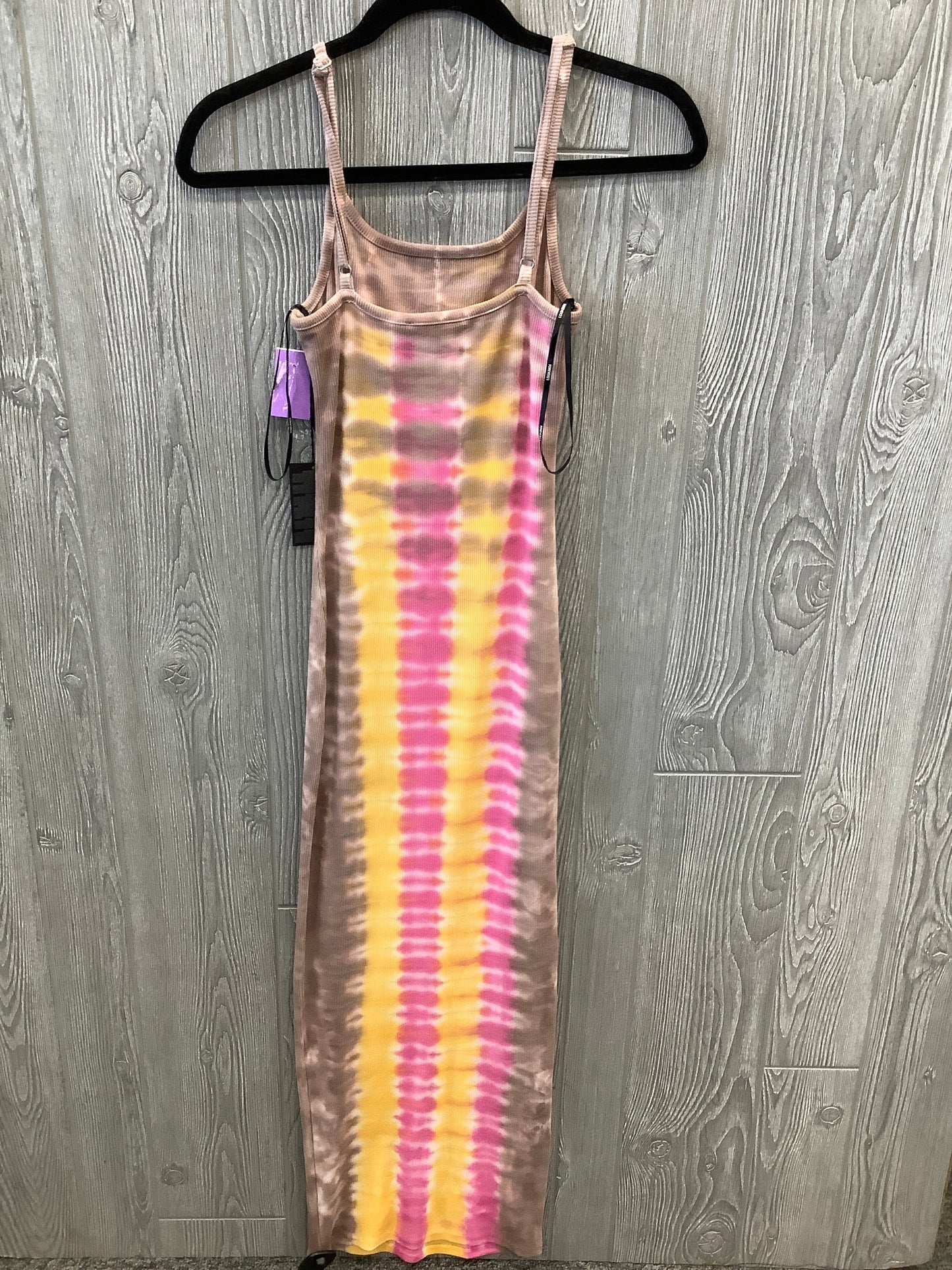 Dress Casual Maxi By Forever 21 In Tie Dye Print, Size: Xs