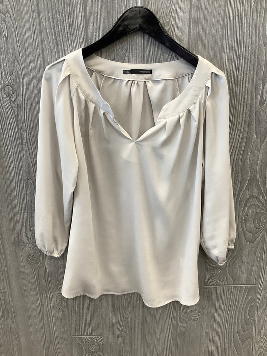 Top 3/4 Sleeve By Maurices In Grey, Size: S