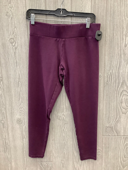 Pants Leggings By Loft In Purple, Size: S