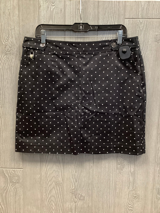 Skirt Mini & Short By Liz Claiborne In Black, Size: 12