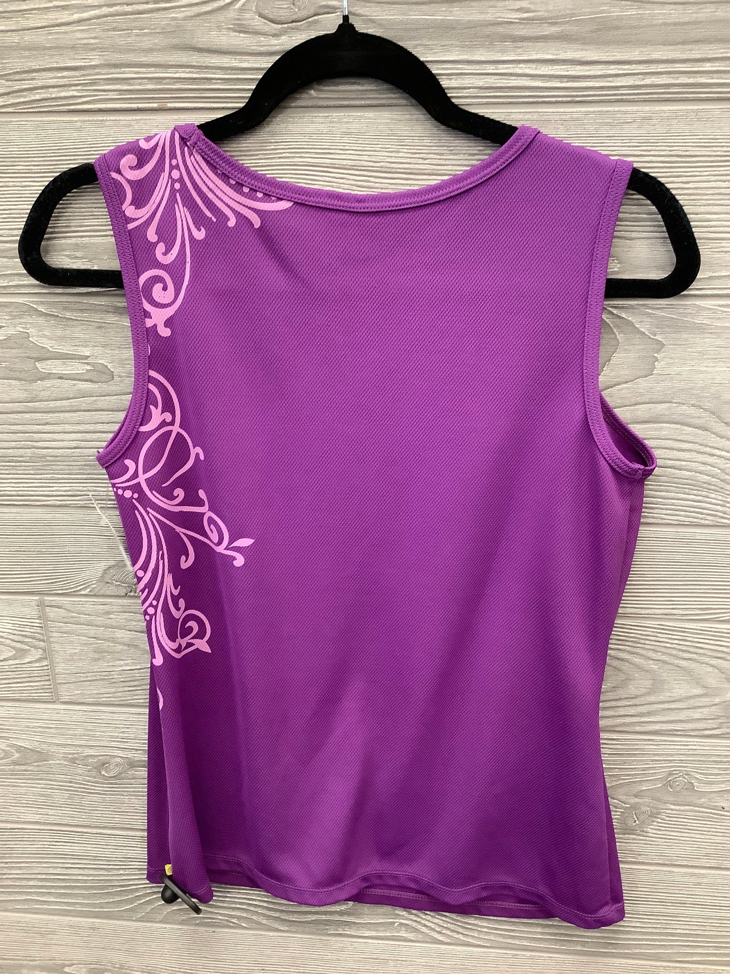 Top Sleeveless By Made For Life In Purple, Size: M