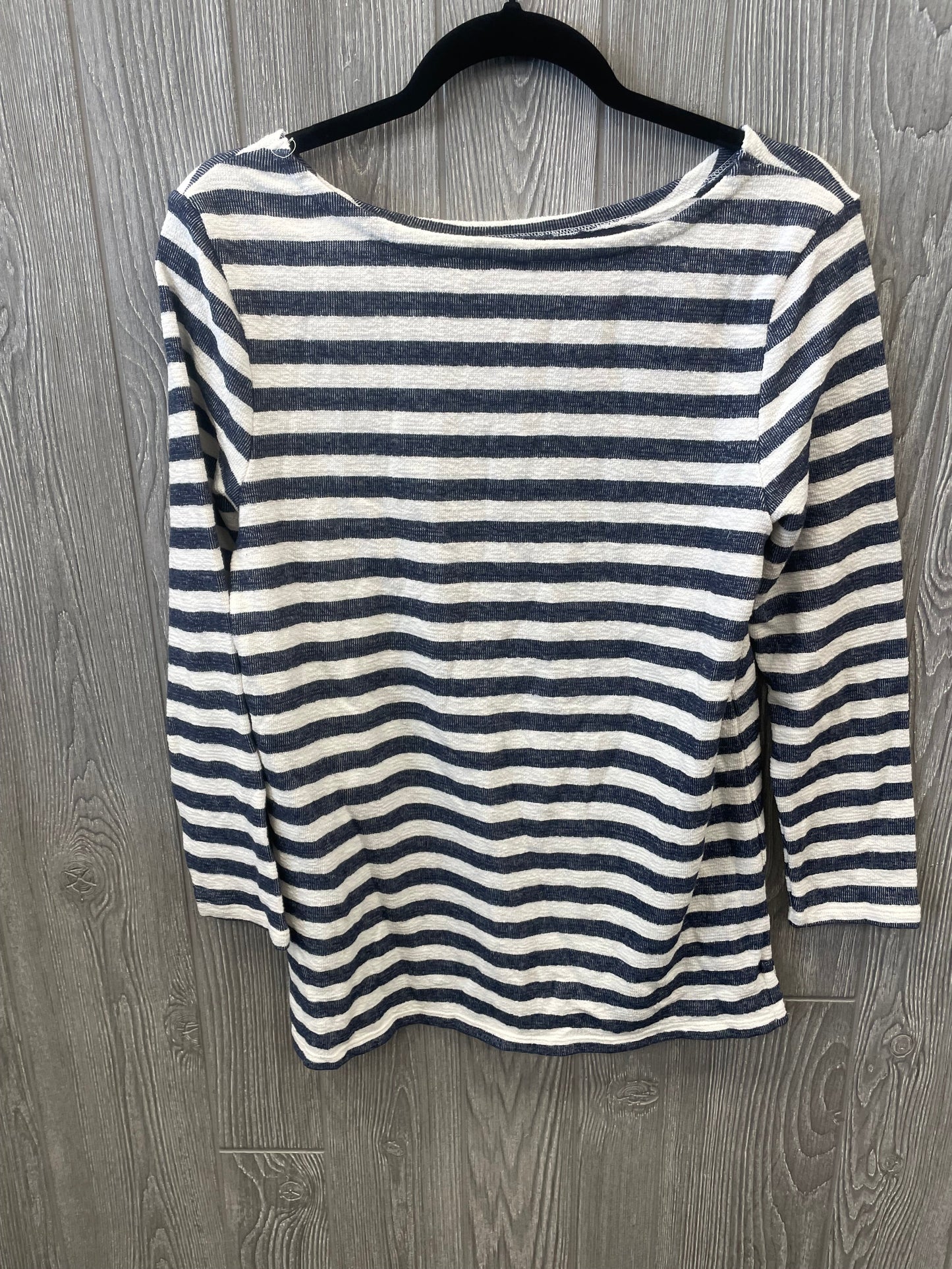 Top Long Sleeve By Old Navy In Striped Pattern, Size: M