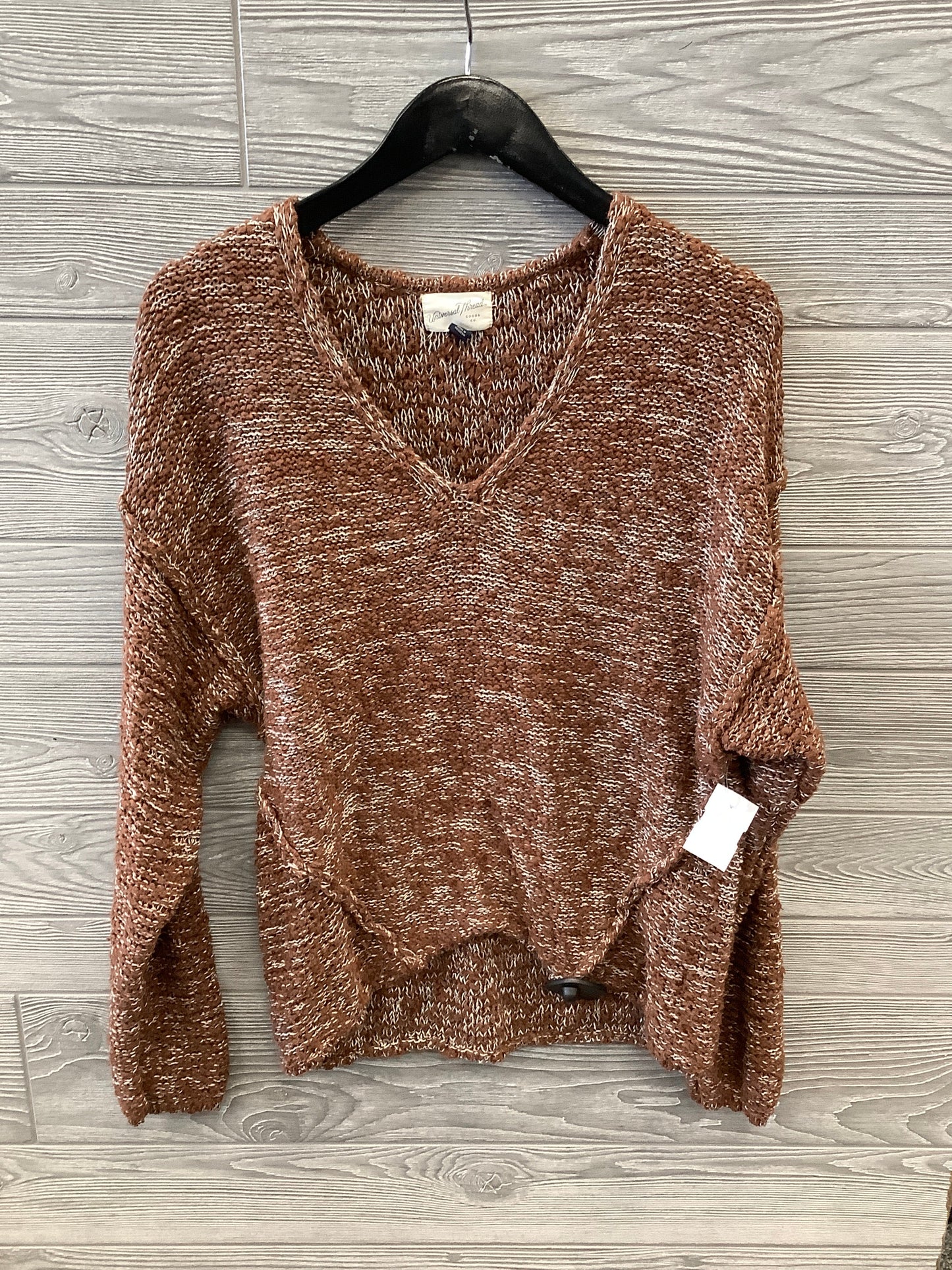 Brown Sweater Universal Thread, Size M