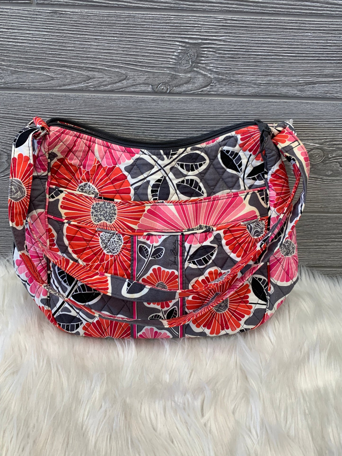 Handbag By Vera Bradley, Size: Large