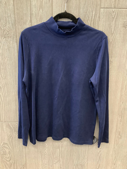 Blue Top Long Sleeve Kim Rogers, Size L