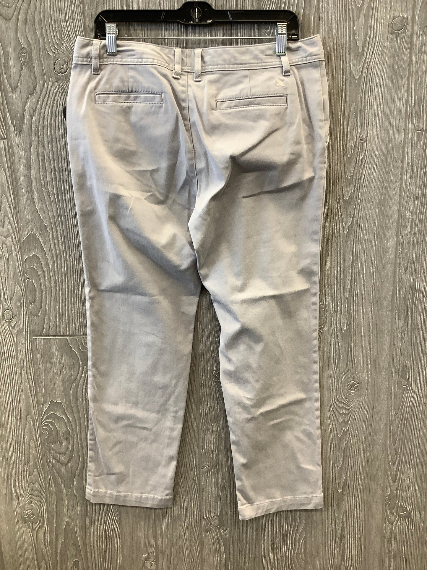Grey Jeans Straight Eddie Bauer, Size 8