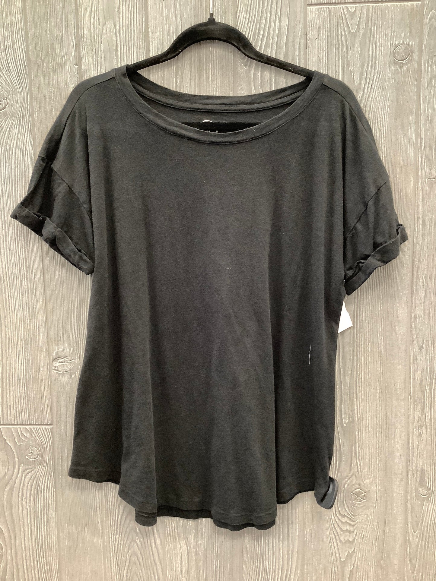 Top Short Sleeve By Maurices In Black, Size: Xl