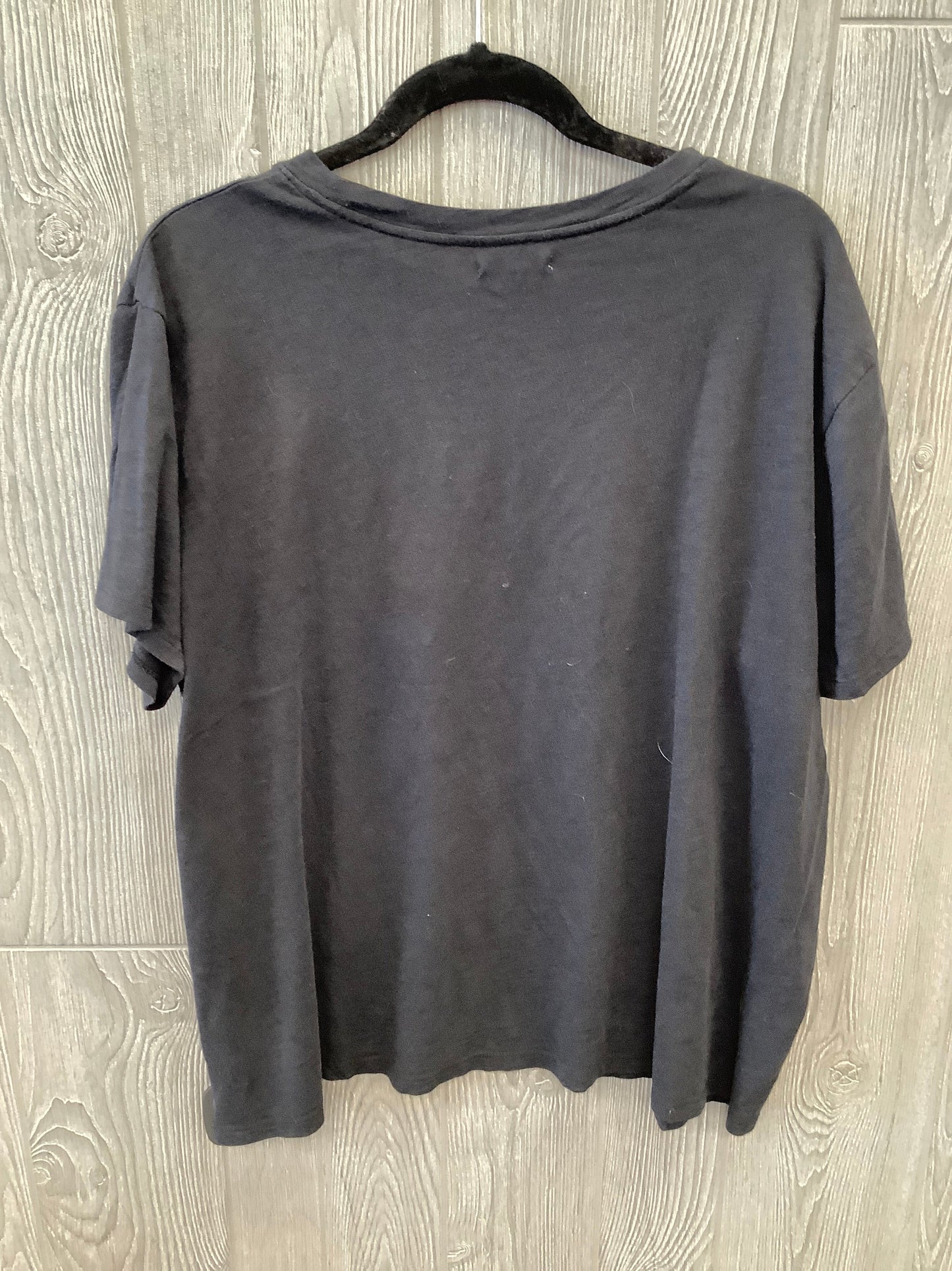 Black Top Short Sleeve Maurices, Size 1x