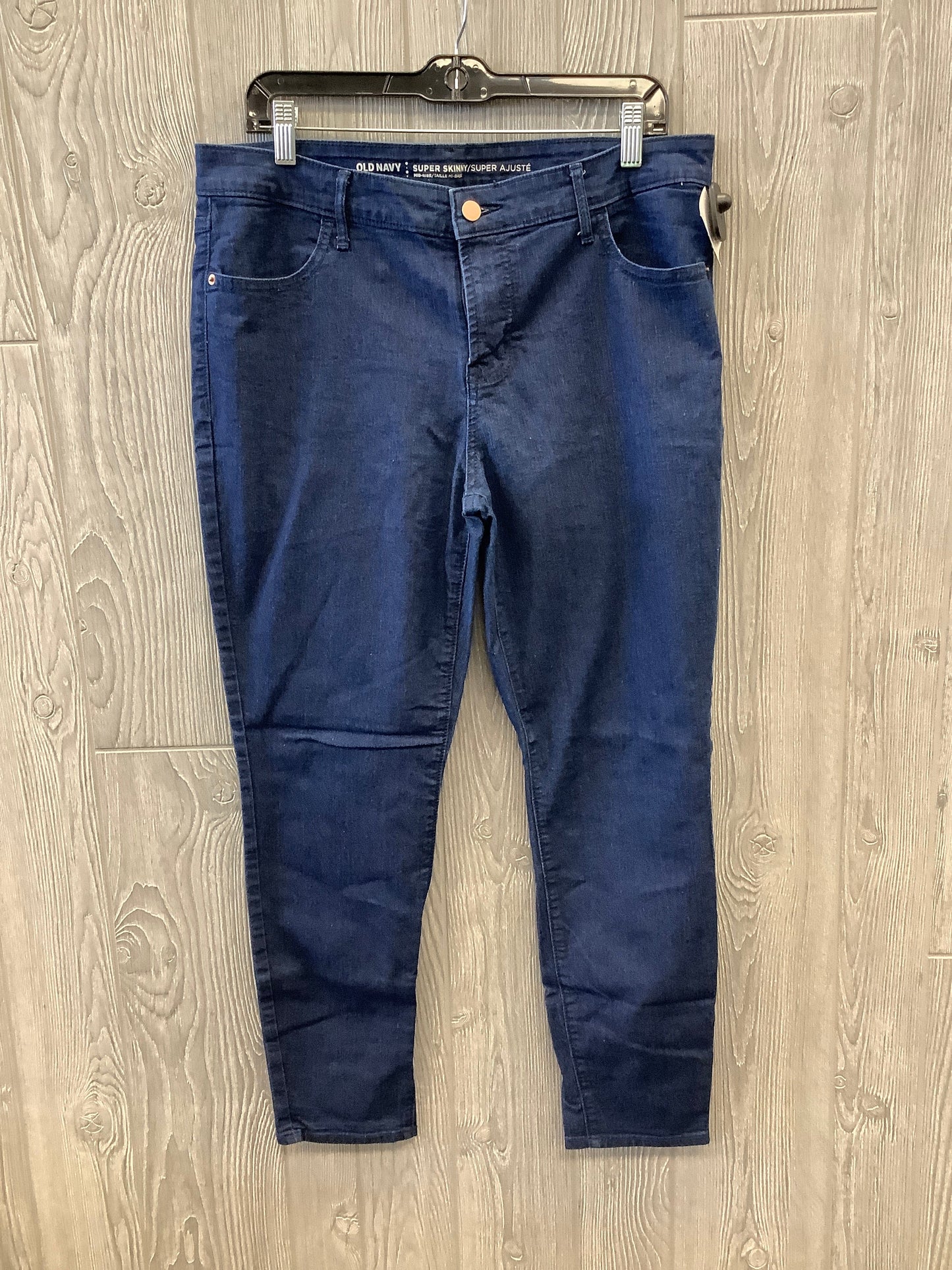 Blue Denim Jeans Skinny Old Navy, Size 14