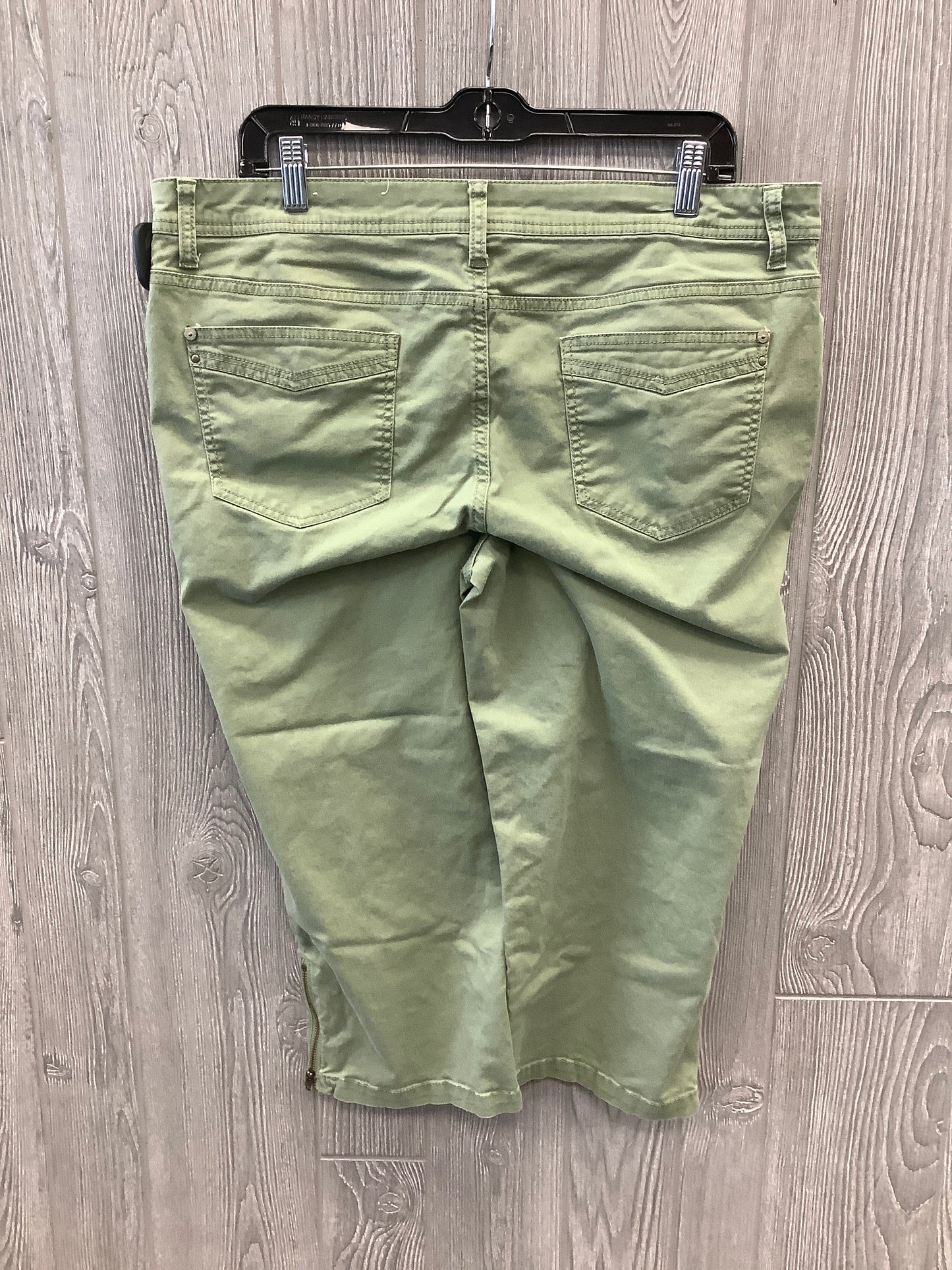 Shorts By Sonoma In Green, Size: 16