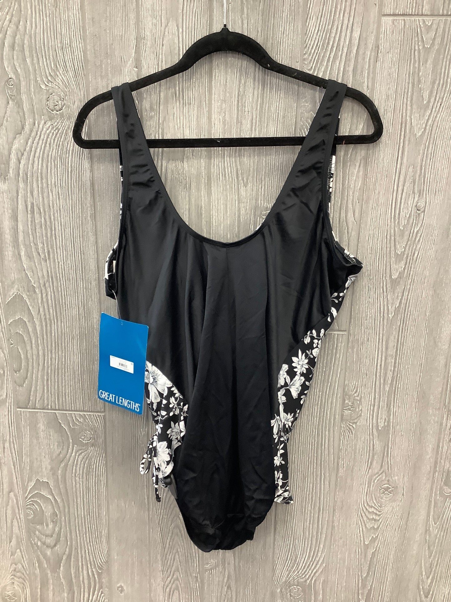 Black Swimsuit Clothes Mentor, Size 3x
