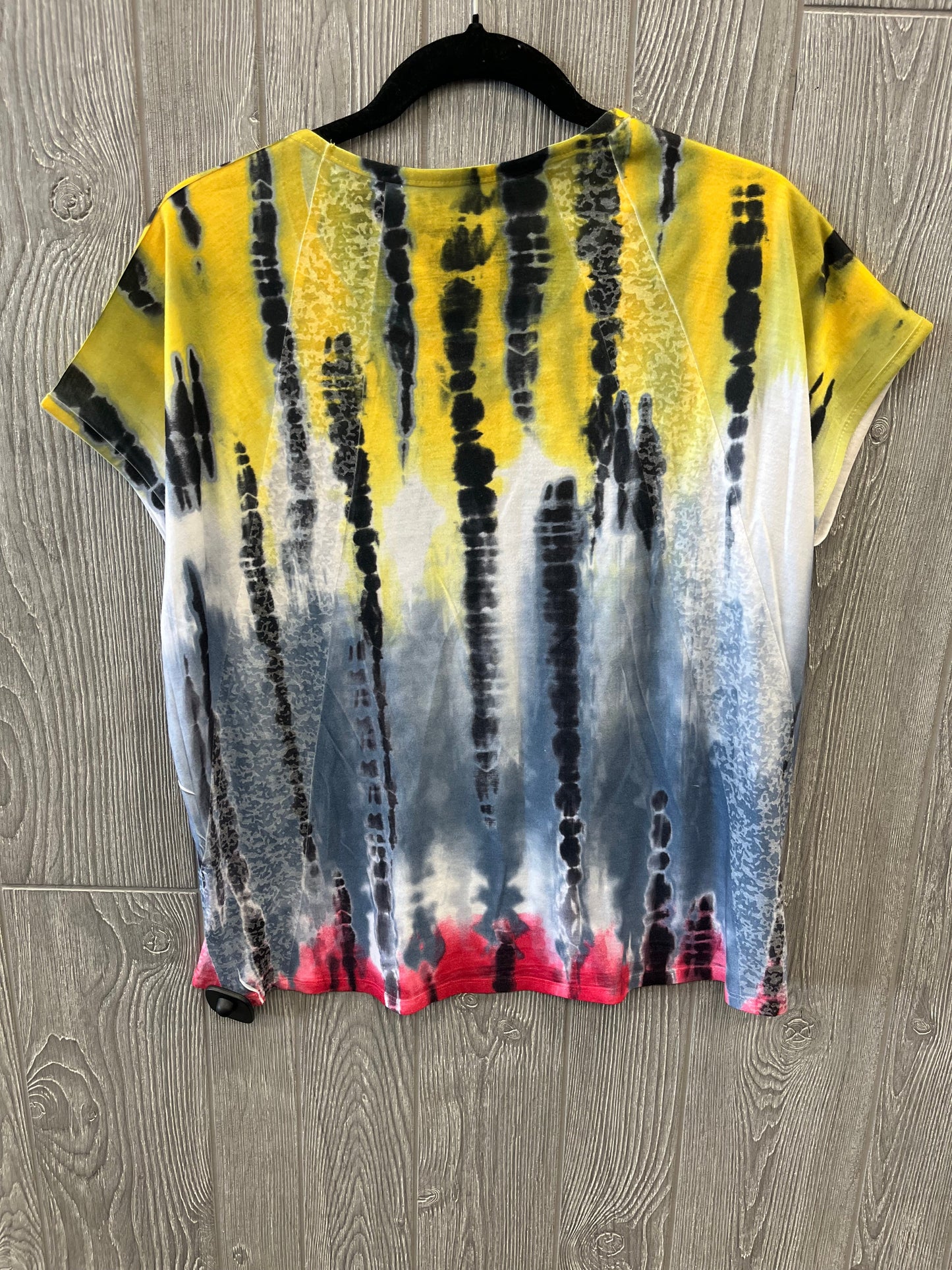 Yellow Top Short Sleeve Style And Co Collection Women, Size M