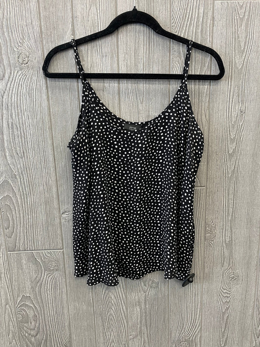 Polkadot Pattern Top Sleeveless Apt 9, Size L