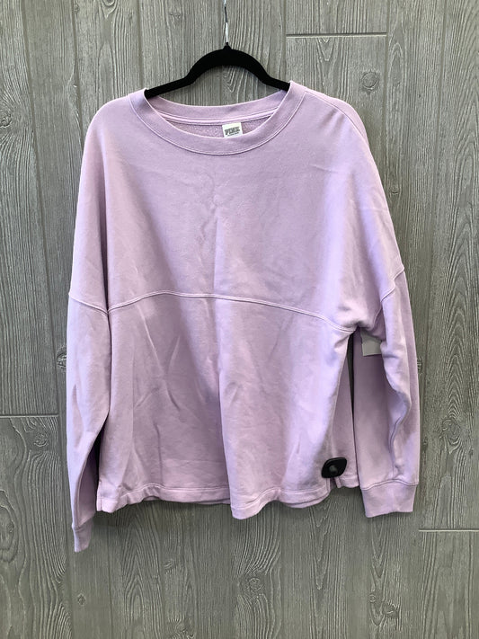 Purple Top Long Sleeve Pink, Size M